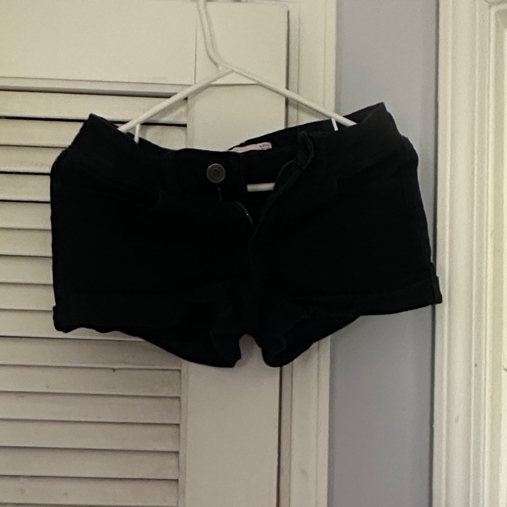 SO Women's Black Jean Shorts